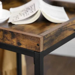 Best SONGMICS Table d'appoint rebords industriel