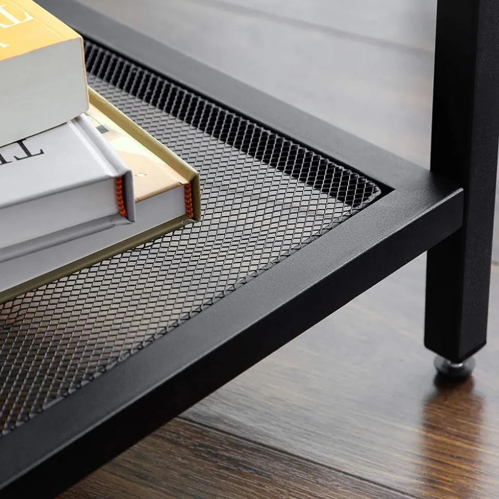 Best SONGMICS Table d'appoint rebords industriel