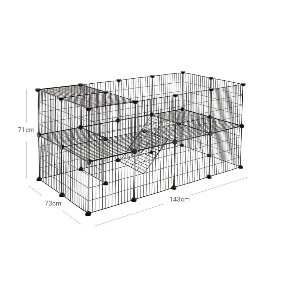 Hot SONGMICS Table d’appoint ronde à 2 niveaux blanc marbré