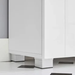 Outlet SONGMICS Table d'appoint ronde industriel Brun Vintage Noir