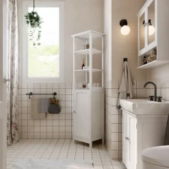 Sale SONGMICS Table d'appoint verre dé Or