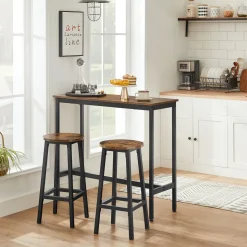 New SONGMICS Table de bar 100 cm