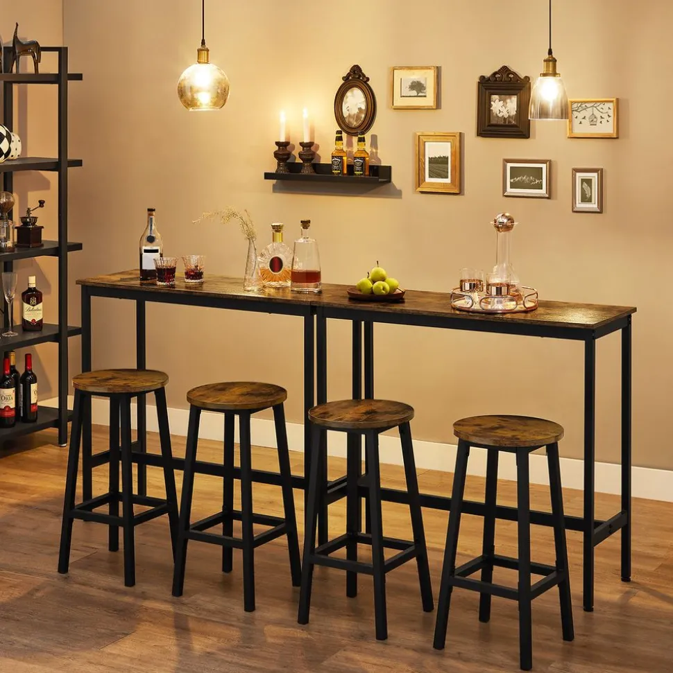 New SONGMICS Table de bar 100 cm