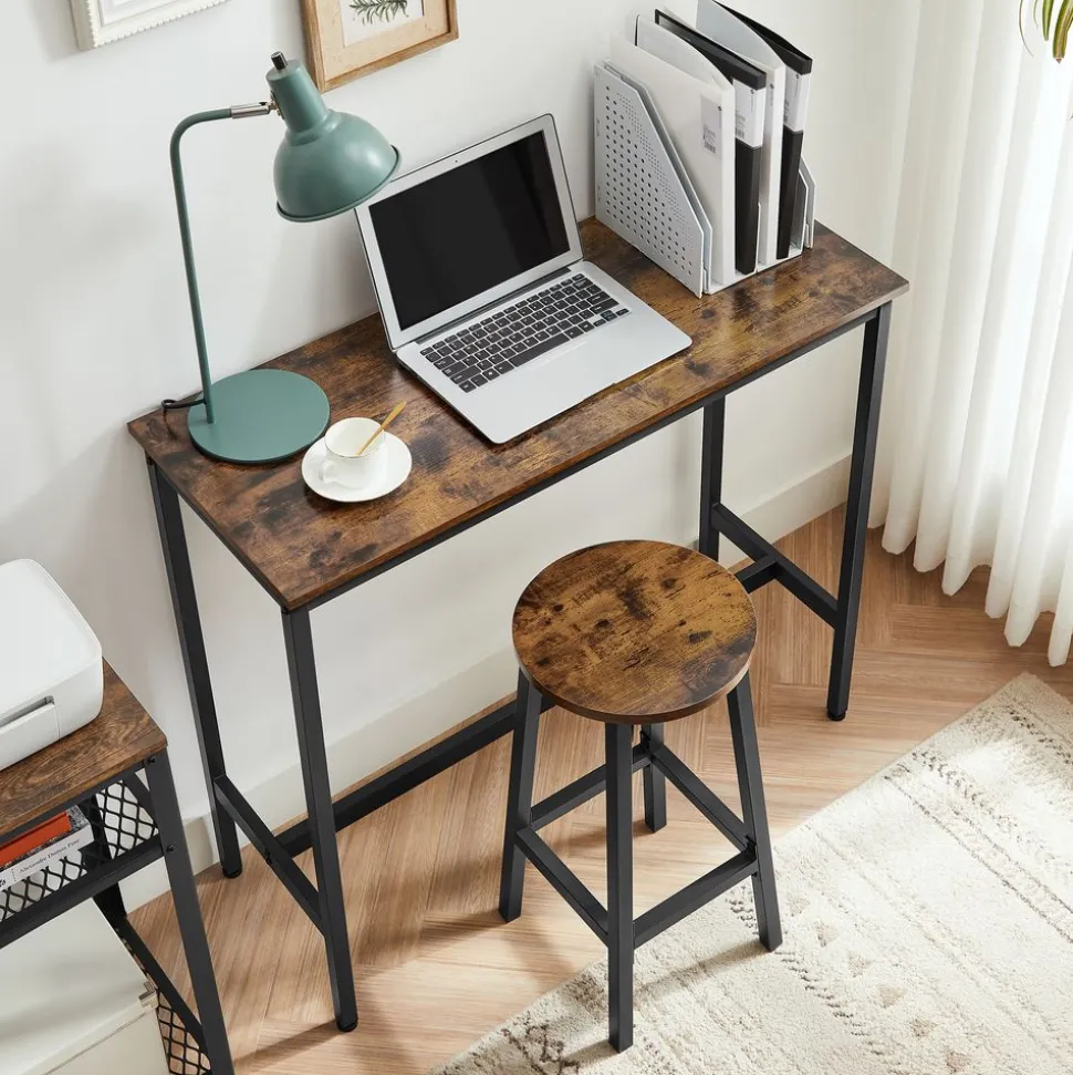 New SONGMICS Table de bar 100 cm