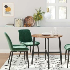 Outlet SONGMICS Table de bar 70 x 110 x 75 cm industriel