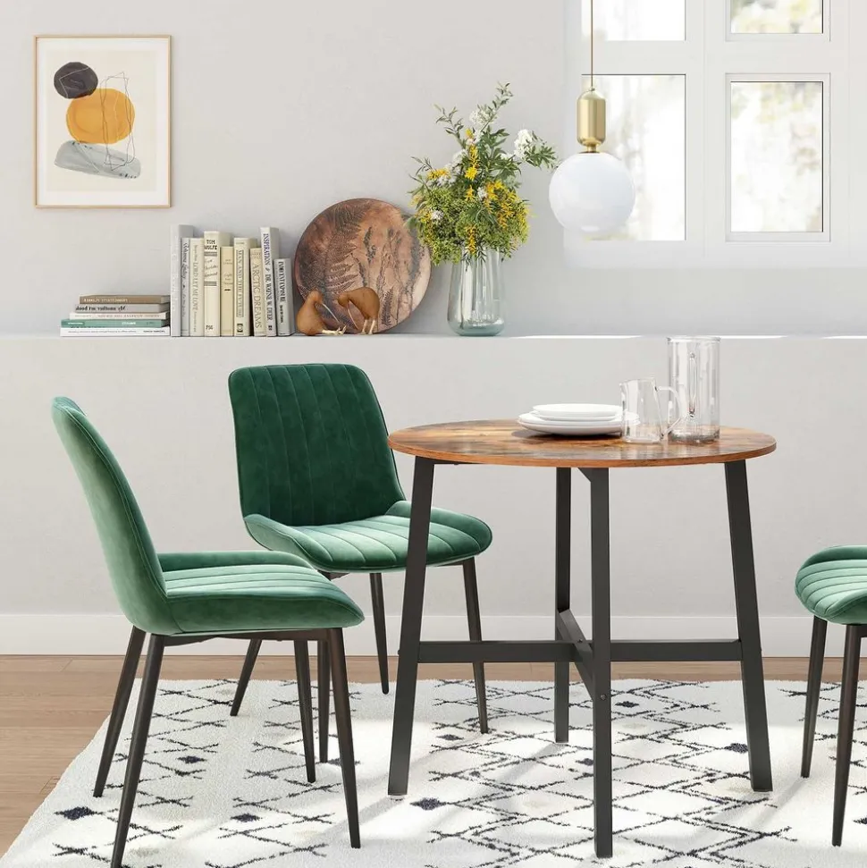 Outlet SONGMICS Table de bar 70 x 110 x 75 cm industriel