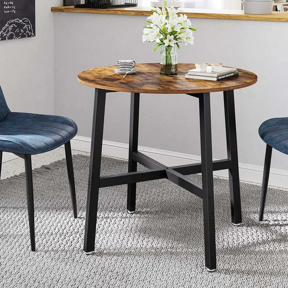 Outlet SONGMICS Table de bar 70 x 110 x 75 cm industriel