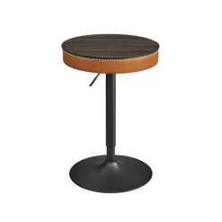 Sale SONGMICS Table de bar 40 x 99,8 x 104,6 cm marron cendré