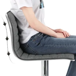 Outlet SONGMICS Table de bar industrielle avec étagères Brun Vintage Noir