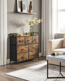 Shop SONGMICS Table de chevet avec multiprise 3 Tiroirs blanc nuage