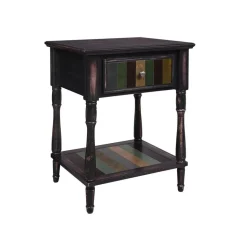 Clearance SONGMICS Table de chevet brun