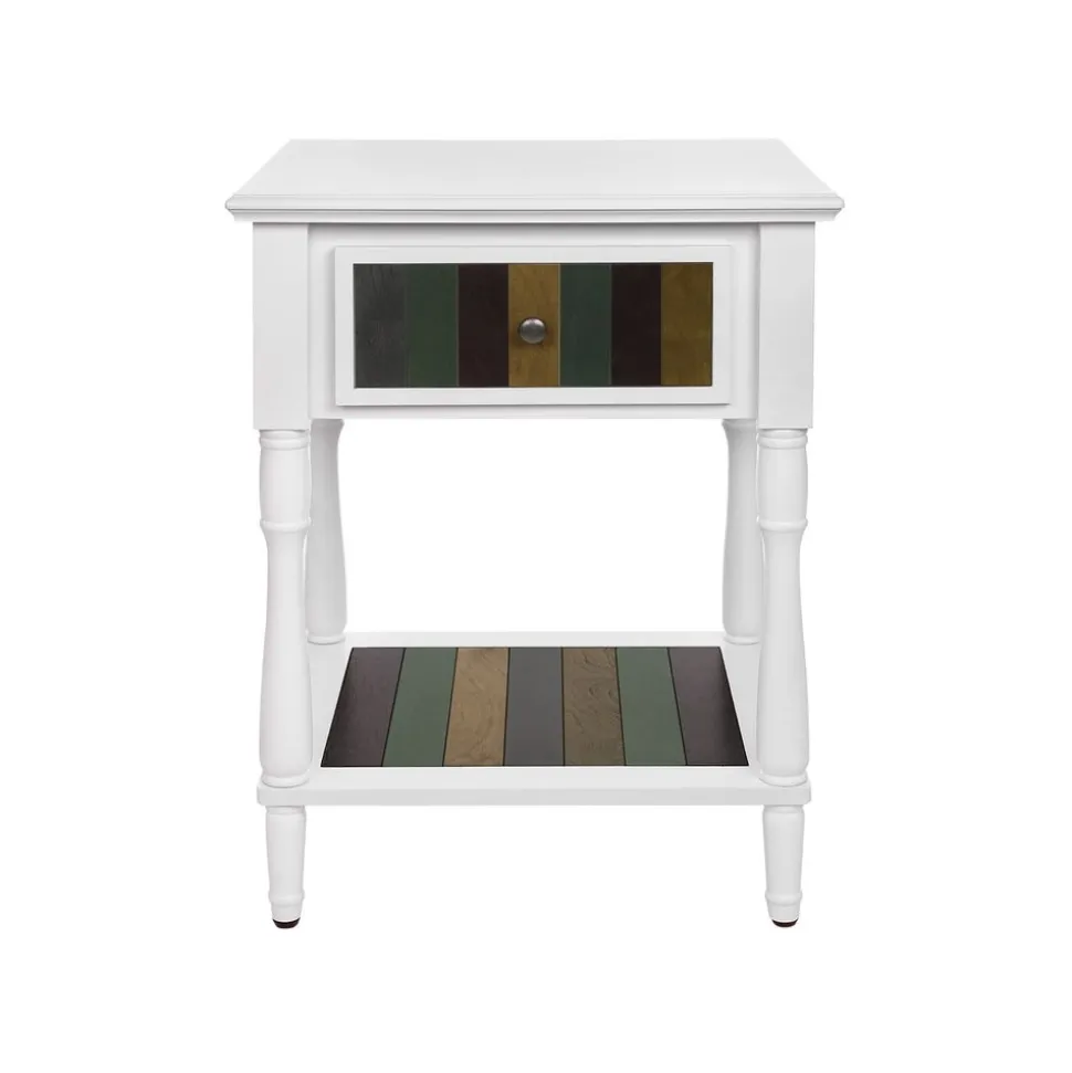 Clearance SONGMICS Table de chevet brun