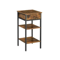 Outlet SONGMICS Table de chevet industriel