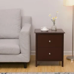 Cheap SONGMICS Table de chevet marron