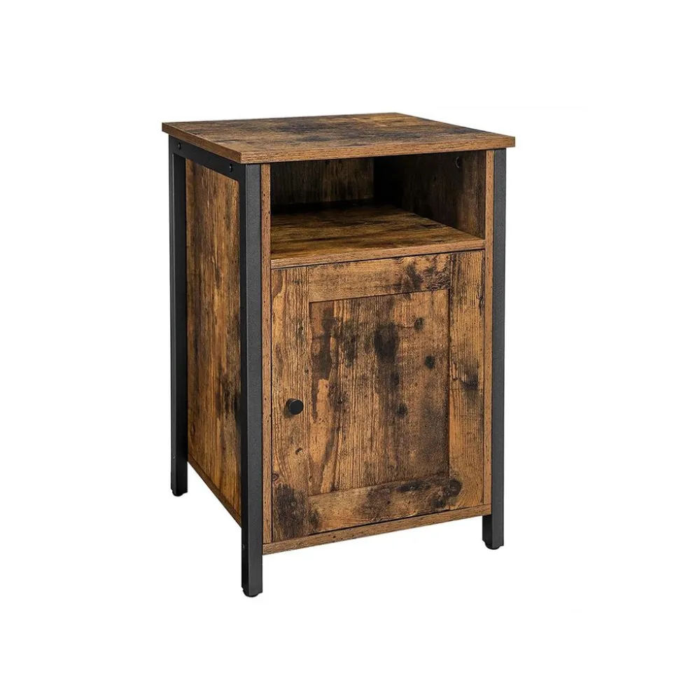 Online SONGMICS Table de Chevet Style Industriel Noir