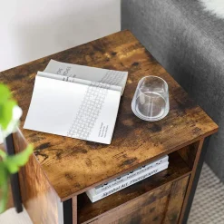 Online SONGMICS Table de Chevet Style Industriel Noir