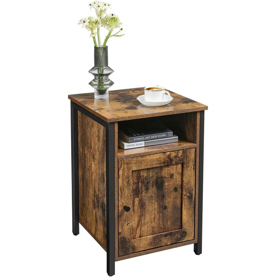 Online SONGMICS Table de Chevet Style Industriel Noir