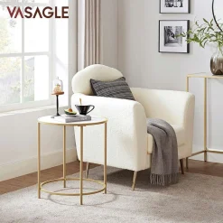 Outlet SONGMICS Table de chevet tiroir industriel Marron Rustique