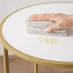 Outlet SONGMICS Table de chevet tiroir industriel Marron Rustique