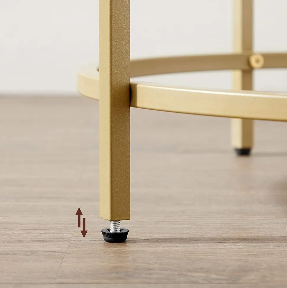 Outlet SONGMICS Table de chevet tiroir industriel Marron Rustique