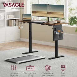 Cheap SONGMICS Table de lit bambou Couleur Du Bois