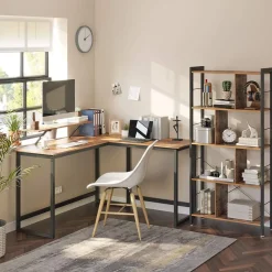 Fashion SONGMICS Table de lit bambou