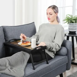 Best SONGMICS Table de lit marron rustique Noir