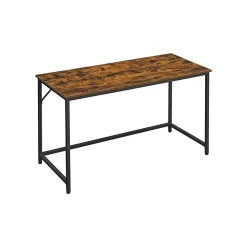 Fashion SONGMICS Table de lit marron rustique Marron Rustique + Noir