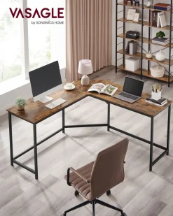 Sale SONGMICS Table de lit réglable PC portable Couleur Du Bois