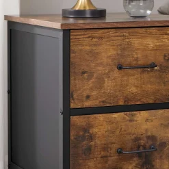 Discount SONGMICS Table de nuit 2 tiroirs Blanc