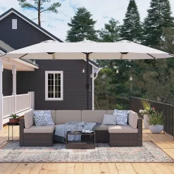 New SONGMICS Table de nuit avec multiprise 2 prises électriques 2 ports usb blanc nuage