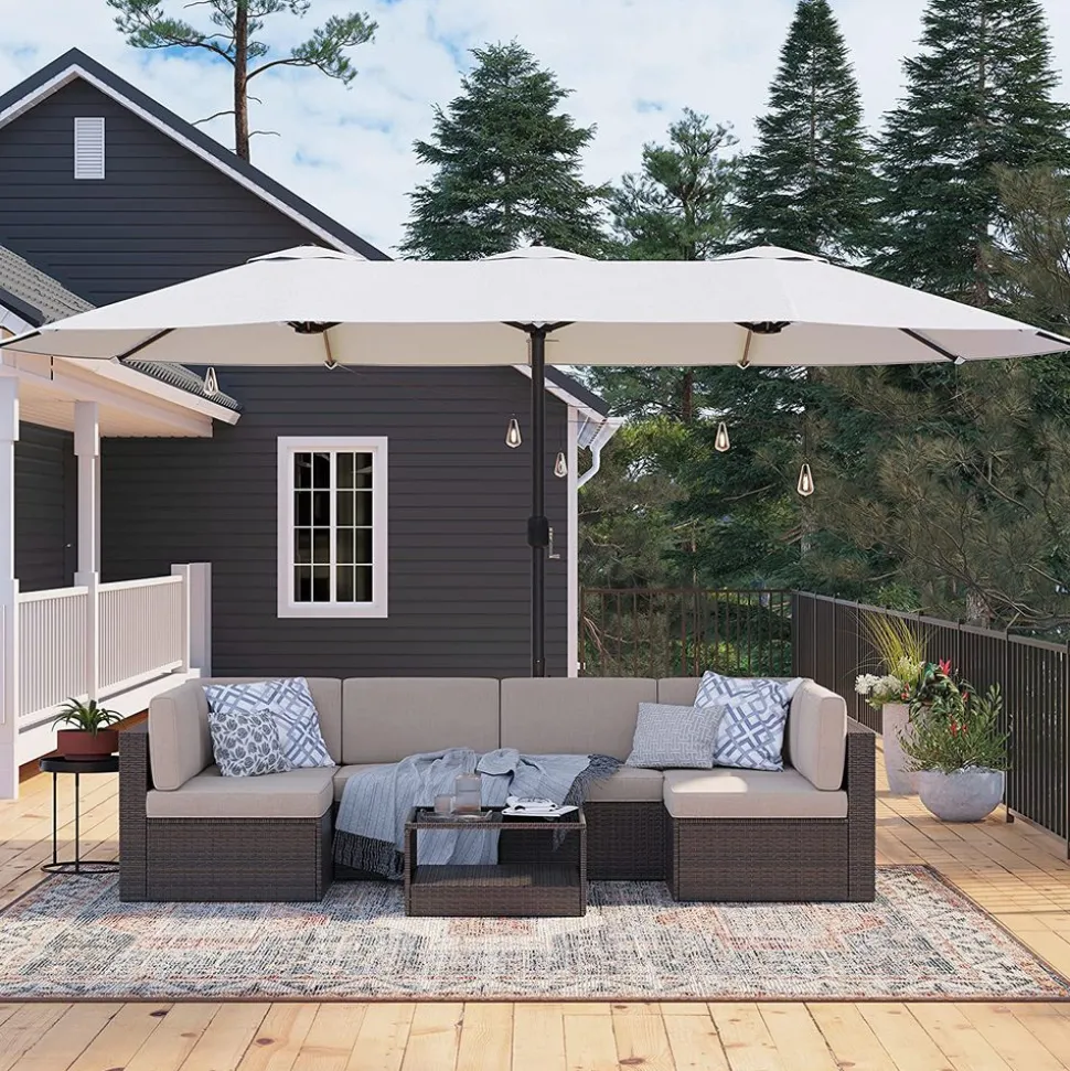 New SONGMICS Table de nuit avec multiprise 2 prises électriques 2 ports usb blanc nuage