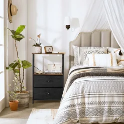 Fashion SONGMICS Table de nuit rangement