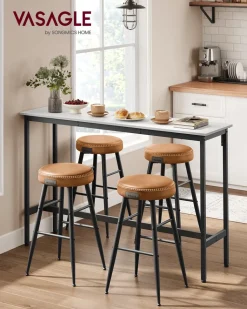 Hot SONGMICS Table de Salle à Manger 40 x 140 x 90 cm