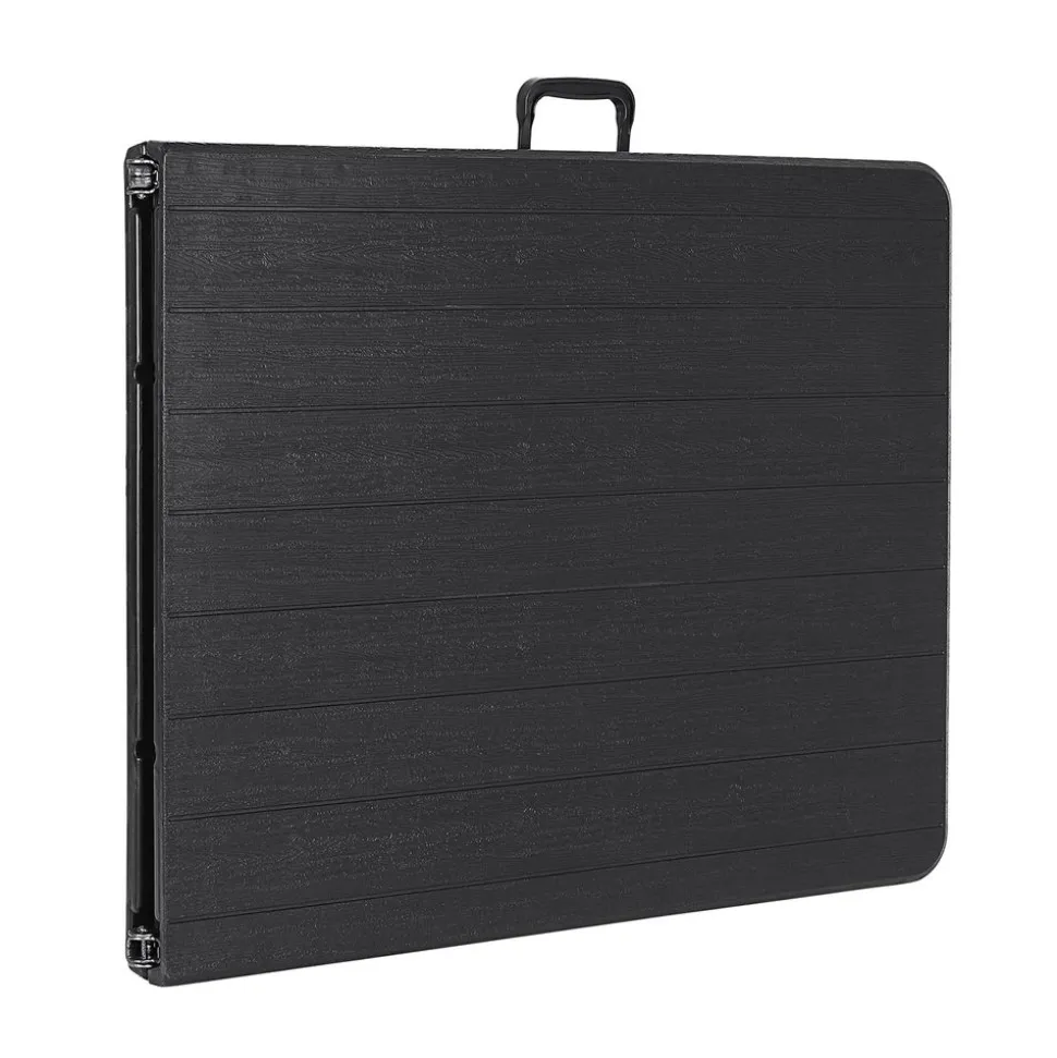 Store SONGMICS Table jardin noir Blanc