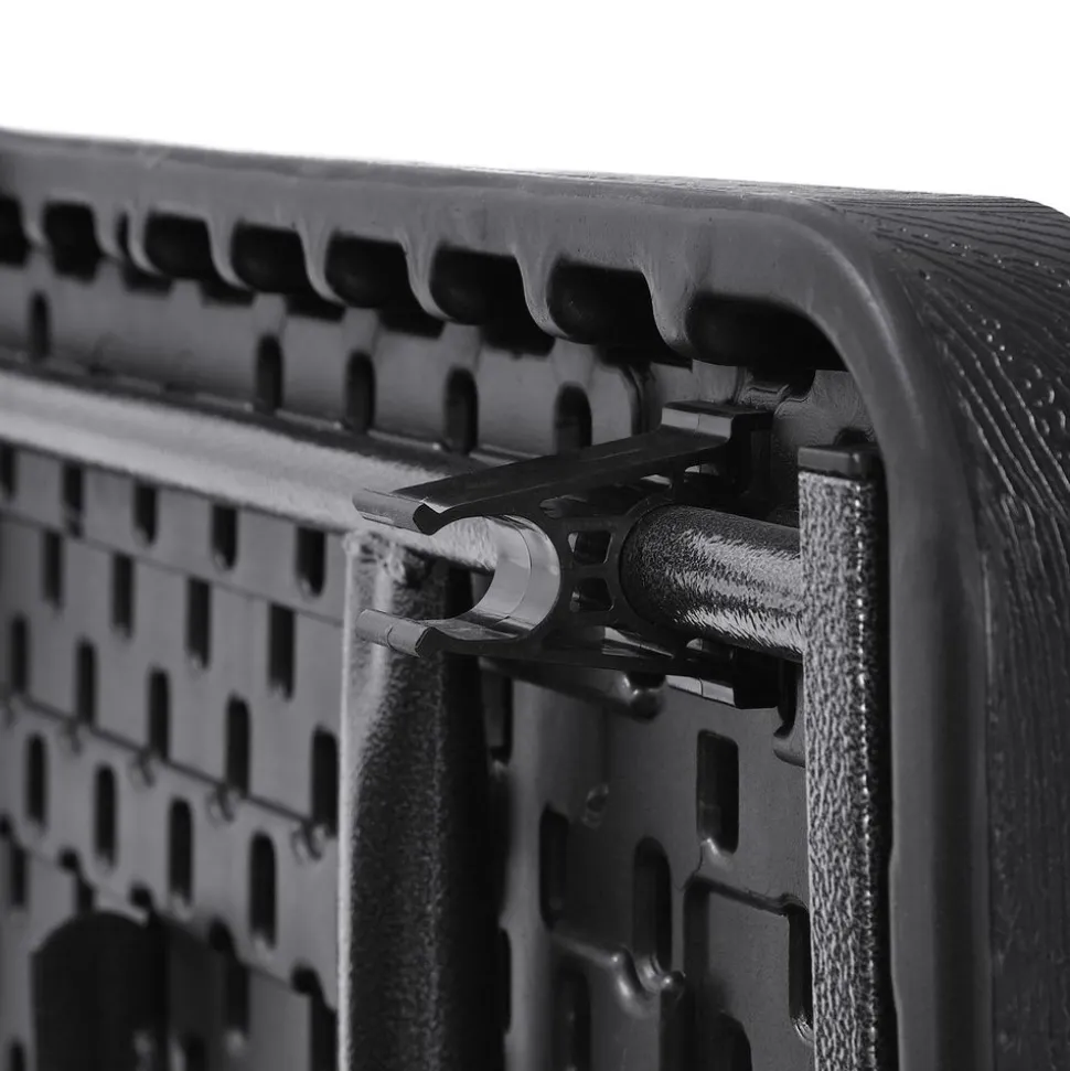 Store SONGMICS Table jardin noir Blanc