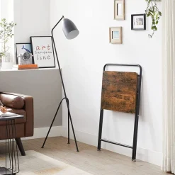 Hot SONGMICS Table pliante industriel Noir