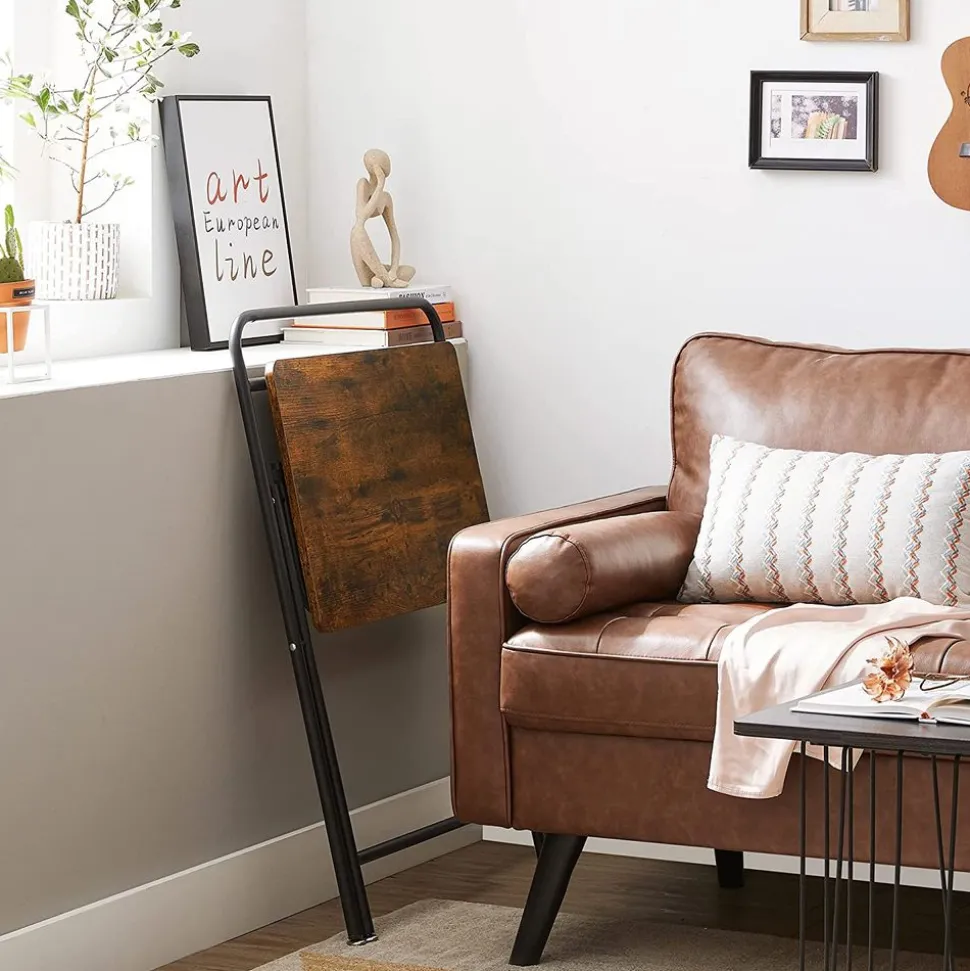 Hot SONGMICS Table pliante industriel Noir