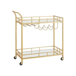 Best SONGMICS Table pliante marron Blanc