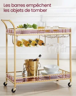 Best SONGMICS Table pliante marron Blanc