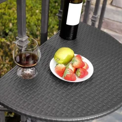 Online SONGMICS Table pliante noir