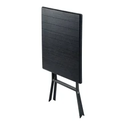 Fashion SONGMICS Table pliante XL noir Blanc