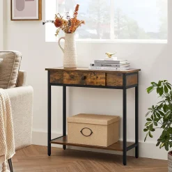 Flash Sale SONGMICS Table rectangulaire grège Blanc