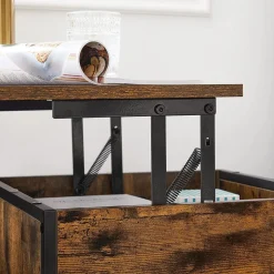 Cheap SONGMICS Table relevable industriel Noir