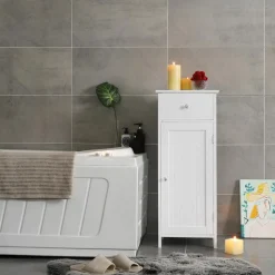 Best Sale SONGMICS Table ronde verre noir