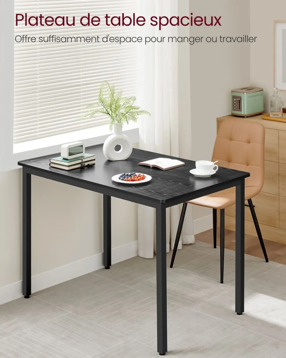 Best Sale SONGMICS Table suspendue noir