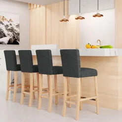 Store SONGMICS Tabouret de bar vintage