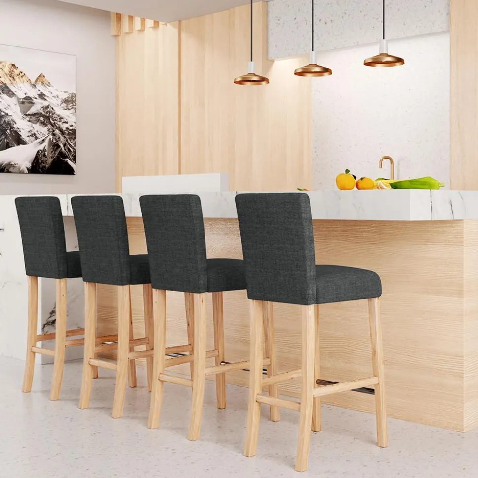 Store SONGMICS Tabouret de bar vintage