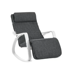 Outlet SONGMICS Tabouret de coiffeuse classique Blanc