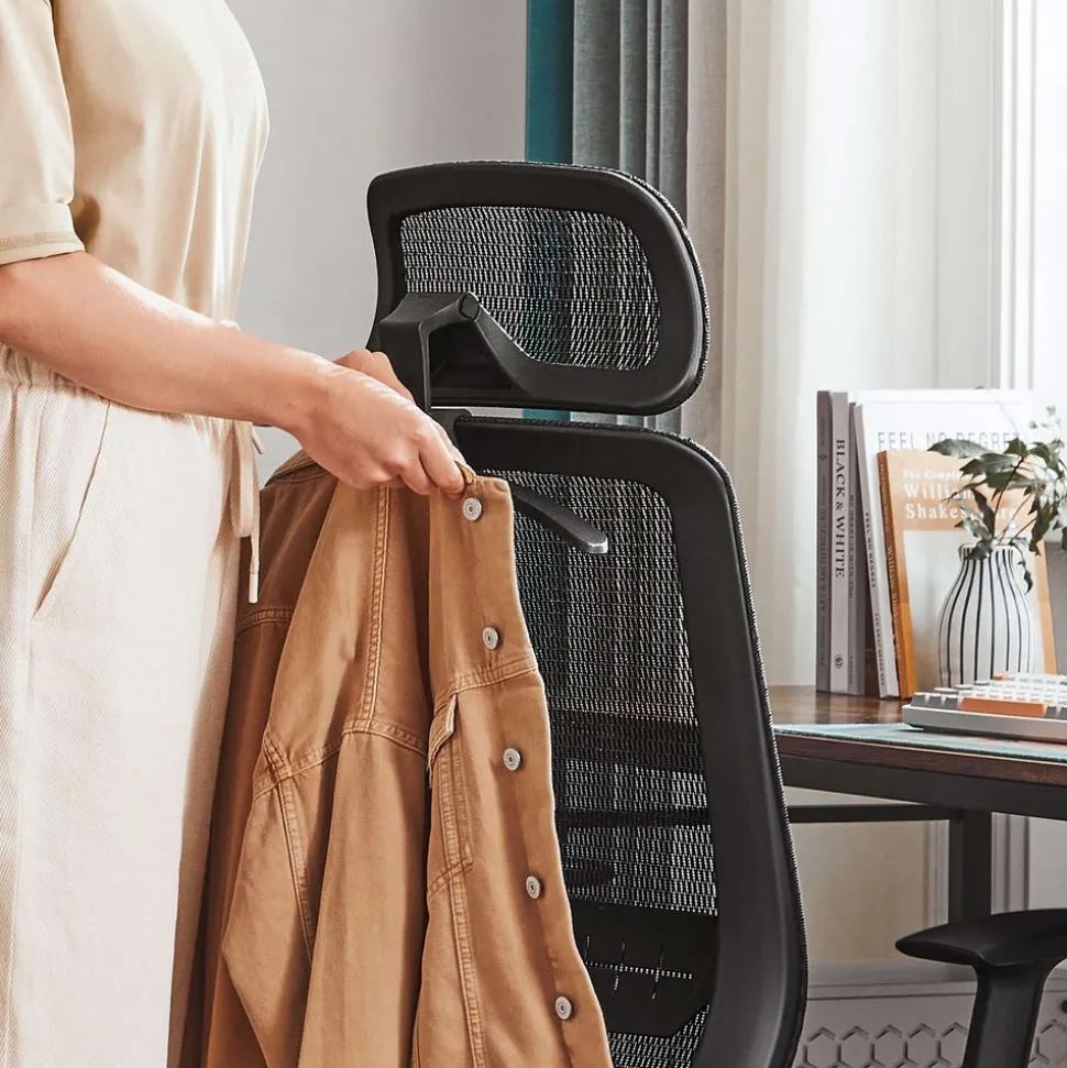 Discount SONGMICS Tabouret dynamique XL noir